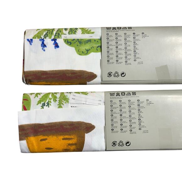 Ikea Torva Fabric Panels Set of 2 New in Package 2010 Charlotte Ramel 47” x 118”